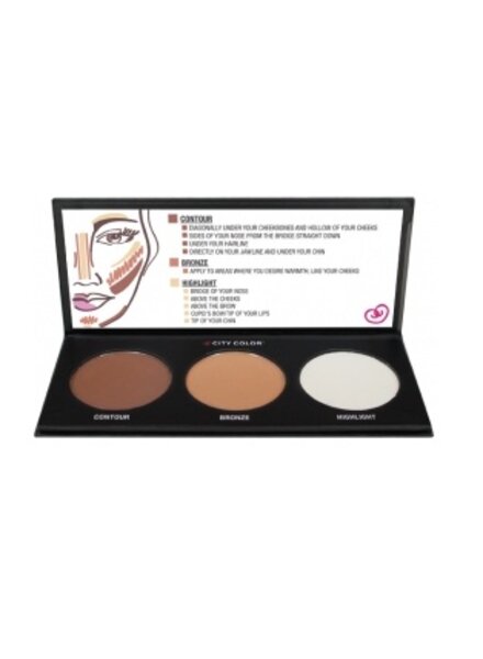 City Color Contour Effects Palette