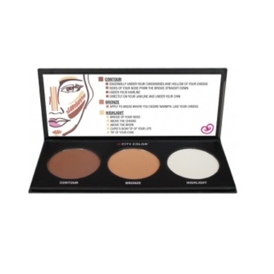 City Color Contour Effects Palette