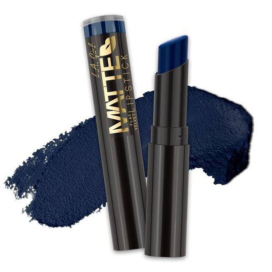 LA Girl Matte Flat Velvet Lipstick Blue Valentine