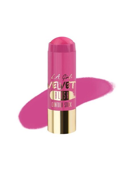 LA Girl Velvet Contour Blush Stick Pompom