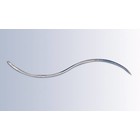 Triangular S-curved suture needle