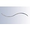 Triangular S-curved suture needle