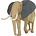 African elephant (Art. SO-G-AF-ELEF3-G)