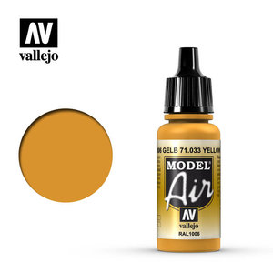 Model Air airbrush paint - yellow ochre (71.033)