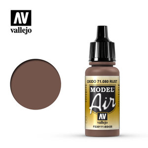 Model Air airbrush paint - rust (71.080)