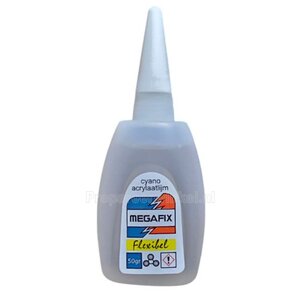 Megafix cyano acrylaatlijm flexibel