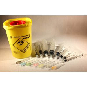 Complete set of injection materials