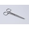 Operating scissors, straight sharp/sharp, stainless steel