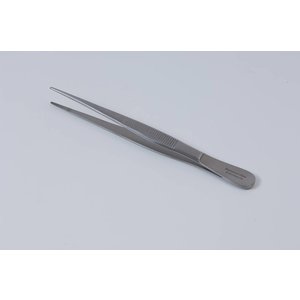 Anatomical forceps, narrow, straight, stainless steel