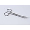 Operating scissors, curved, sharp/blunt, stainless steel