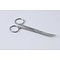 Operating scissors, curved, pointed/pointed, stainless steel