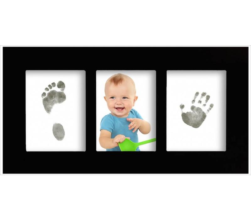 3d Hand Design Cadre De Galerie Pour Bebe Avec Magic Footprints Special Set Pour D Empreintes De Pieds Et De Mains En Noir 3d Hand Design