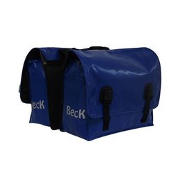 Beck Dubbele fietstas Classic 46L Blauw