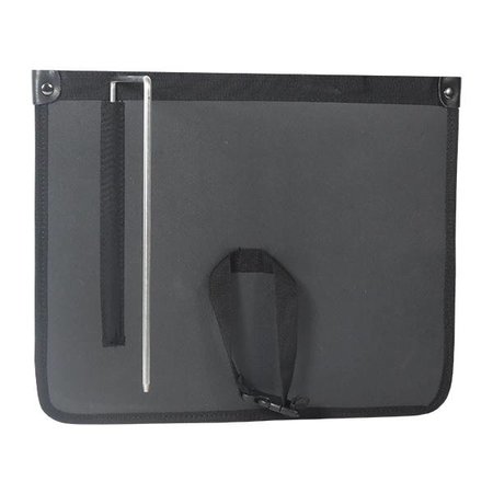 Beck Dubbele fietstas Small 30L Matte Black