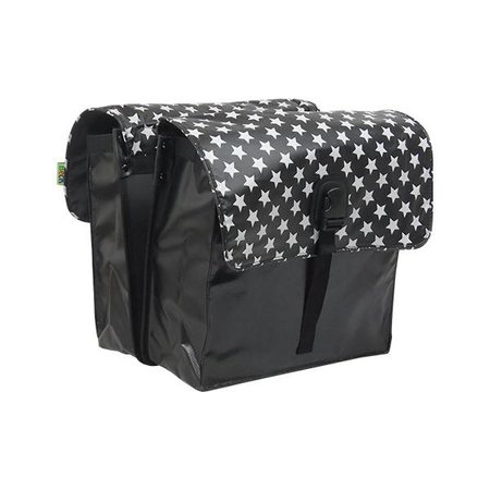 Beck Dubbele fietstas Small 30L Stars