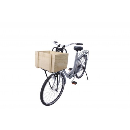 Steco Transport Comfort voordrager voor fietsen volwassenen - zwart