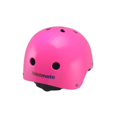 Kiddimoto Kinderhelm Neon Pink Medium