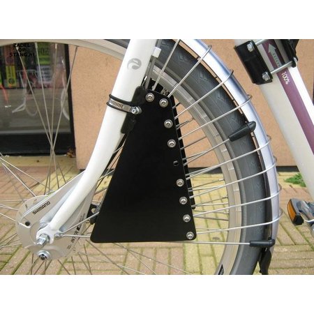 Zadel op Stang Model Nr. 4 voor oversized damesfiets met enkele aluminium stang