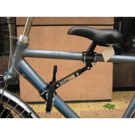 Zadel op Stang Model Nr. 5 voor oversized herenfiets met dikkere aluminium stang