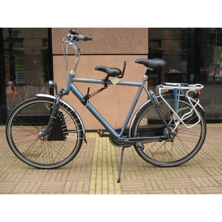 Zadel op Stang Model Nr. 5 voor oversized herenfiets met dikkere aluminium stang