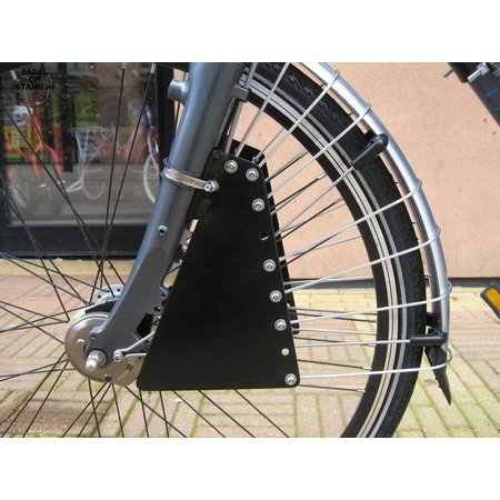 Zadel op Stang Model Nr. 5 voor oversized herenfiets met dikkere aluminium stang