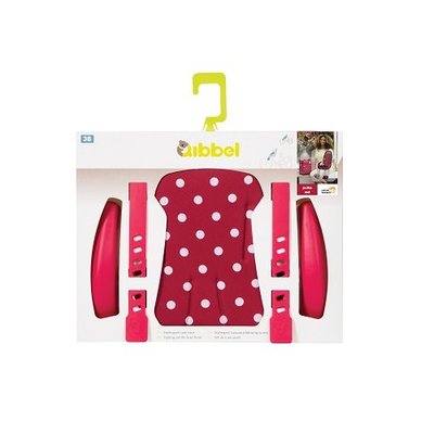 Qibbel Stylingset Luxe Voorzitje Polka Dot Red