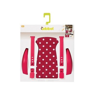 Qibbel Stylingset Luxe Achterzitje Polka Dot Red
