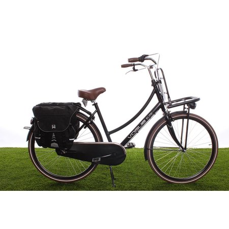 Willex Dubbele fietstas Bagagetas Zwart 1200 - 28 liter