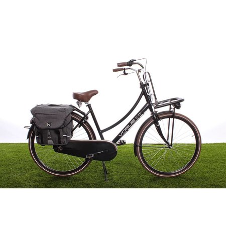 Willex Dubbele fietstas Bagagetas 1200 Antraciet - 28 liter