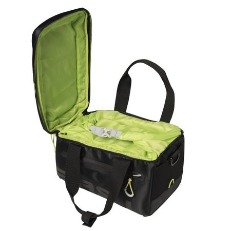 Basil Miles Trunkbag 7L Bagagedragertas Black lime