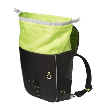 Basil Pakaftas Miles Daypack 17L Black lime