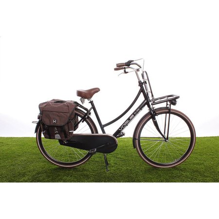 Willex Dubbele fietstas Bagagetas 1200 Bruin - 28 liter