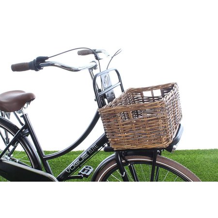 Wicked Kratmand M Bruin 19L - klassieke fietsmand