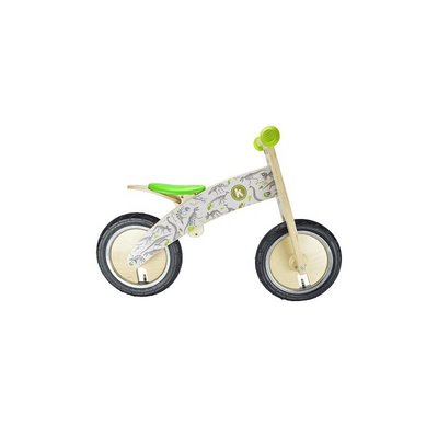 Kiddimoto Loopfiets hout Kurve Fossil