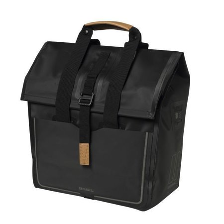 Basil Urban Dry Shopper/pakaftas Matzwart 20L