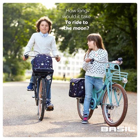 Basil Kinderfietstas Stardust backpack rugzak Nightshade 8L