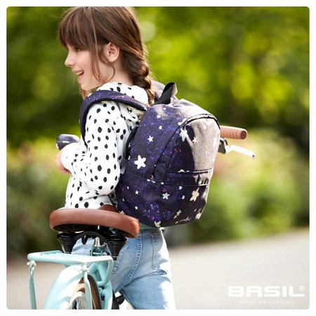 Basil Kinderfietstas Stardust backpack rugzak Nightshade 8L