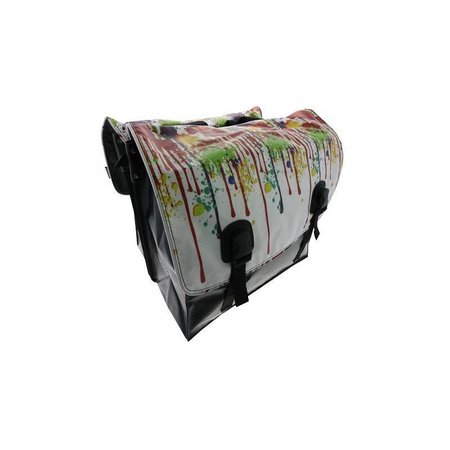 Beck Dubbele fietstas Classic 46L Drippy