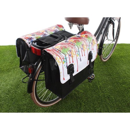 Beck Dubbele fietstas Classic 46L Drippy