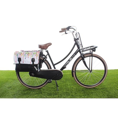 Beck Dubbele fietstas Classic 46L Drippy