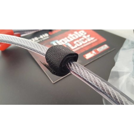 DoubleLock Losse kabel 220 CM - 10 MM - voor hangslot