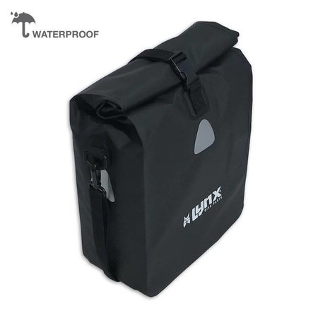 Lynx Enkele fietstas Single Pannier bag 21L Zwart