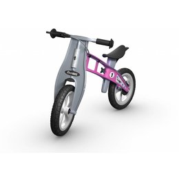 FirstBIKE Loopfiets Basic Roze - met rem