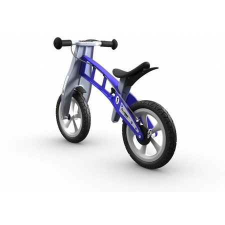 FirstBIKE Loopfiets Basic Blauw - met rem