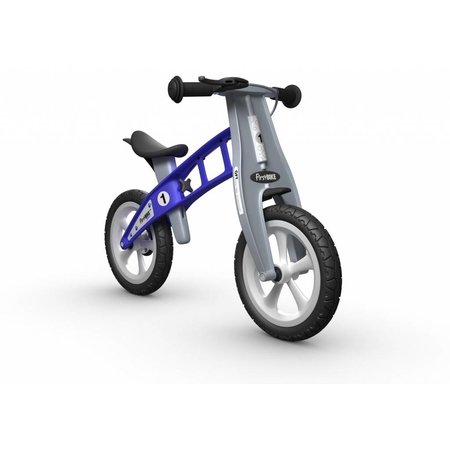 FirstBIKE Loopfiets Basic Blauw - met rem