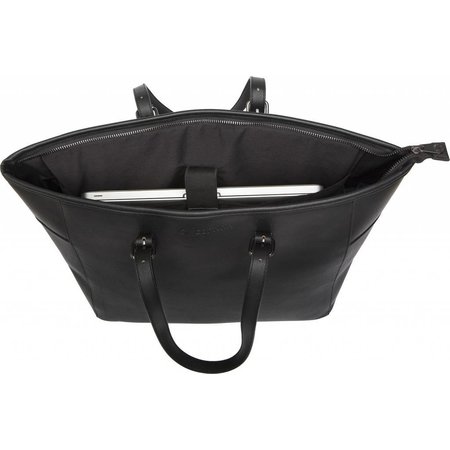 Cortina Milan Handbag Black 23L - handtas speciaal voor voordrager