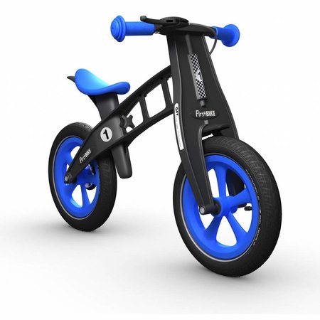 FirstBIKE Loopfiets Limited Blauw - met rem