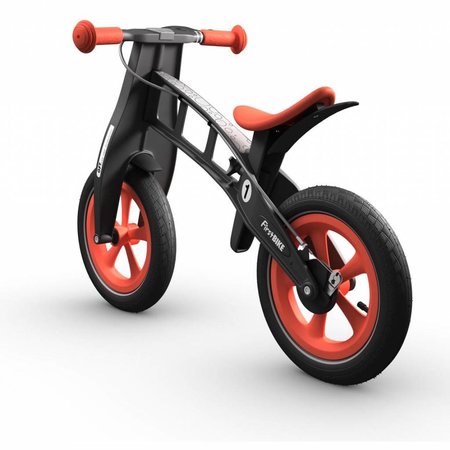 FirstBIKE Loopfiets Limited Rood - met rem