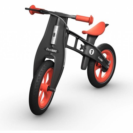 FirstBIKE Loopfiets Limited Rood - met rem