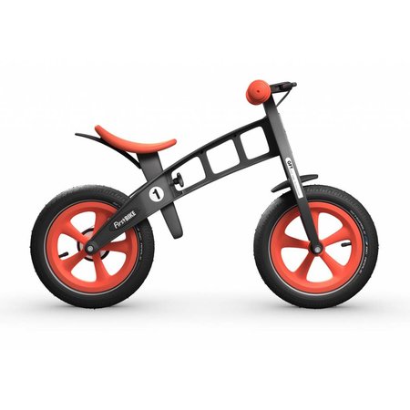 FirstBIKE Loopfiets Limited Rood - met rem